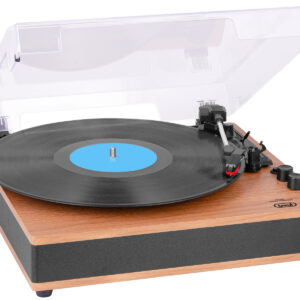 Trevi Giradischi VT 1025 BT Legno Bluetooth AUX IN 33/45/78 Giri