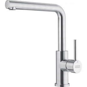 Franke Miscelatore Monocomando Smart Glenda Canna Girevole 180&deg; Inox Satinato Aeratore Laminare
