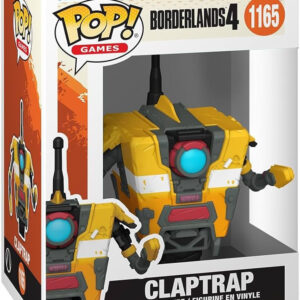 Funko POP! Games Borderlands 4 Claptrap Figura in Vinile da Collezione #1165 9,5 cm