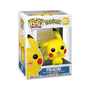 Funko Pop! Games Pikachu Waving 553 Figura in Vinile Pok&eacute;mon 9,5 cm