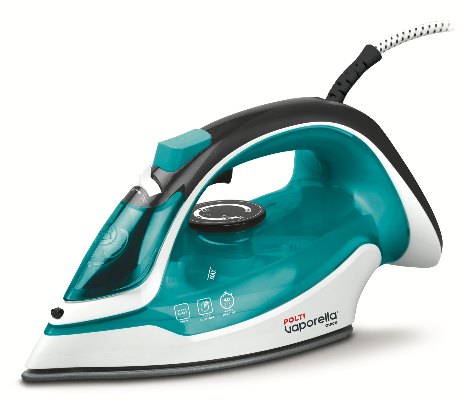 Polti Vaporella Quick Q090 Ferro a Vapore 2400W Piastra Ceramica Anticalcare ECO 0,3L 40s 1 0 90
