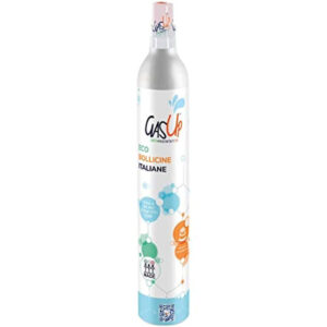 Gasup Bombola CO2 425g Alluminio Ricaricabile Attacco ACME per Gasatori Domestici