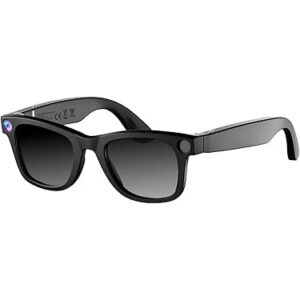 Nilox Smartglasses Fotocamera 8MP Video Full HD 1080p Audio Open-Ear Bluetooth Wi-Fi Lenti Anti Blue Light UV400