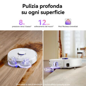 Narwal Freo Z10 Robot Aspirapolvere Lavapavimenti 15000Pa LiDAR 3D Autosvuotamento Lavaggio 75°C Anti-Groviglio Pet-Friendly 3 1 35