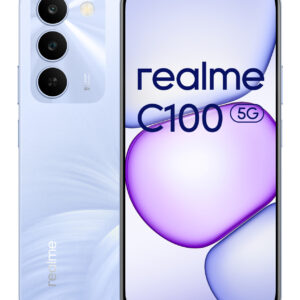 Realme C100 5G Smartphone 6.8" LCD 144Hz 4GB RAM 256GB MediaTek Dimensity 6300 50MP 6600mAh IP64 Viola 5 4 40