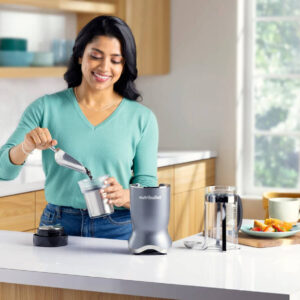 Nutribullet NB1224DG Frullatore da Tavolo 3-in-1 1200W 0,9L Grigio Scuro 7 5 8