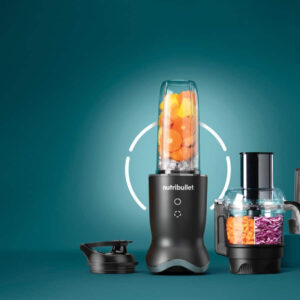 Nutribullet NB1224DG Frullatore da Tavolo 3-in-1 1200W 0,9L Grigio Scuro 9 7 5
