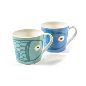 TAZZA IN PORCELLANA 400 ML MARE DESIGN ASSORTITI