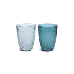 BICCHIERE PLASTICA PS 400ML D.8.5XH.11CM MARE ASS.