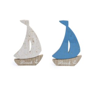 BARCA DA APPOGGIO LEGNO MARE 18.5X2XH.21.5CM ASS.