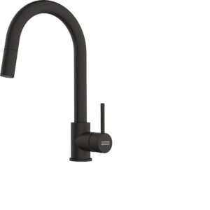 Franke Miscelatore Pola J Doccia estraibile Black matt