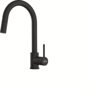 Franke Miscelatore Pola J Doccia estraibile Black matt