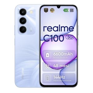 Realme C100 5G Smartphone 6.8" LCD 144Hz 4GB RAM 256GB MediaTek Dimensity 6300 50MP 6600mAh IP64 Viola