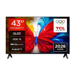 Tcl 43S5L Smart TV QLED 43" Full HD Android TV HDR10 Dolby Audio DVB-T2/C/S2