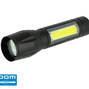 XTA90 TORCIA LED RIC.ALLUMINI.LITIO C/ZOOM 5W 350LM IP54