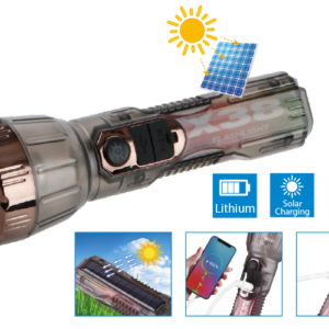 XTP300 TORCIA LED MULTIF.RIC.3W 300LM C/RIC.SOLARE+POWERB