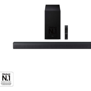 Samsung HW-B650F/ZF Soundbar 3.1 Canali 370W Subwoofer Wireless Dolby Audio DTS Virtual:X Q-Symphony HDMI ARC Bluetooth Nero