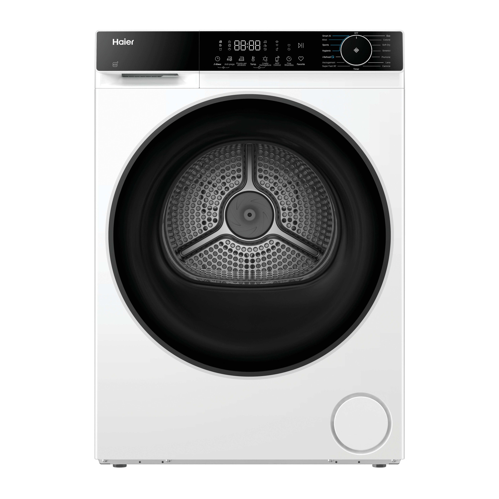 Haier HD120-E357U1-IT Asciugatrice 12 kg Pompa di Calore Classe E Wi-Fi Bianco 1 0 157