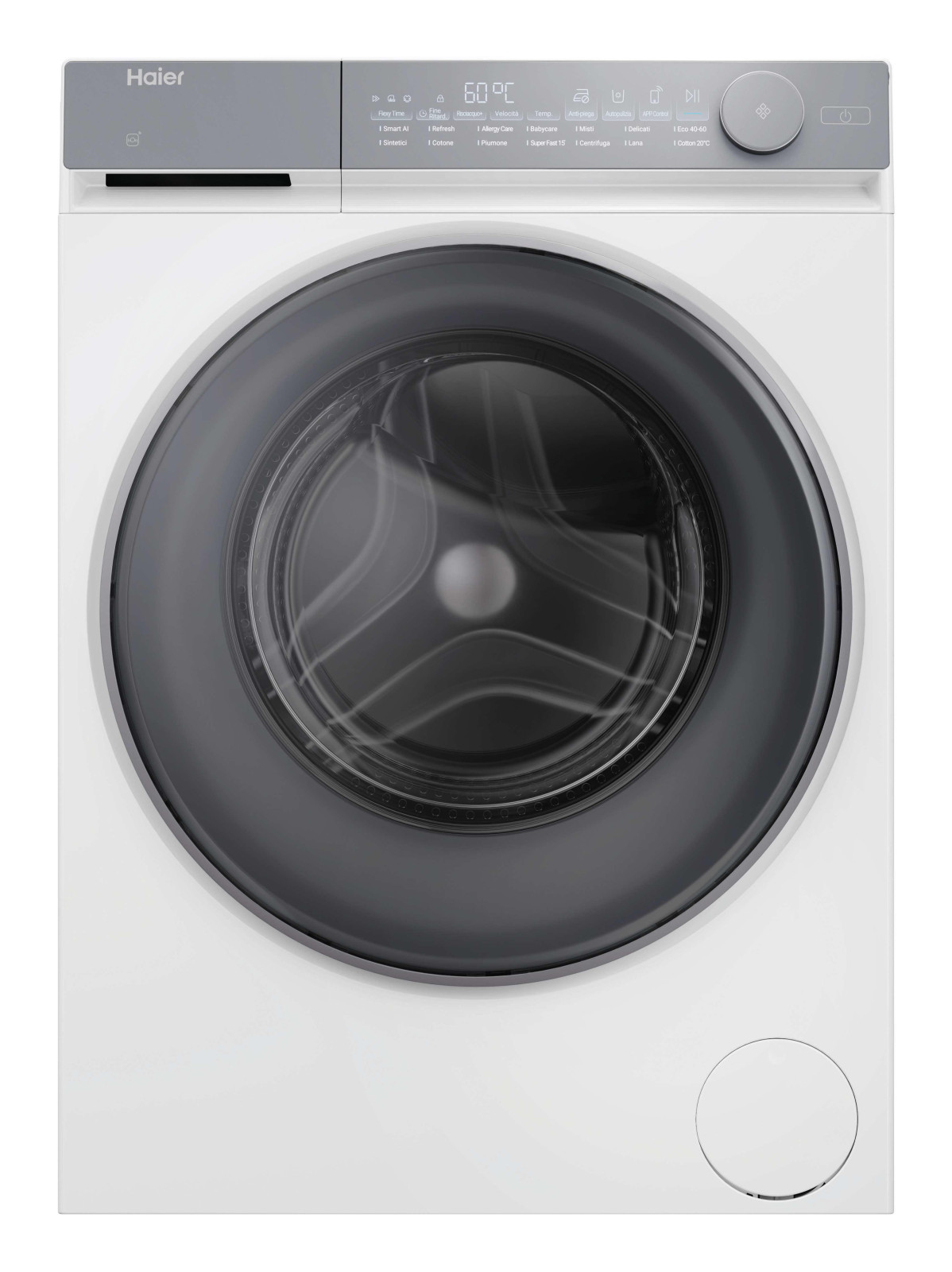 Haier HW80-B14367U1-IT Lavatrice Carica Frontale 8 kg 1400 Giri/min Classe A Wi-Fi Vapore Bianco 1 0 161