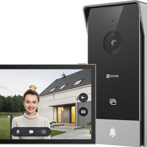 Ezviz HP5 Videocitofono Smart 7" Touch Full HD 1080p Wi-Fi Dual Band 2 Fili RFID Visione Notturna Nero/Argento