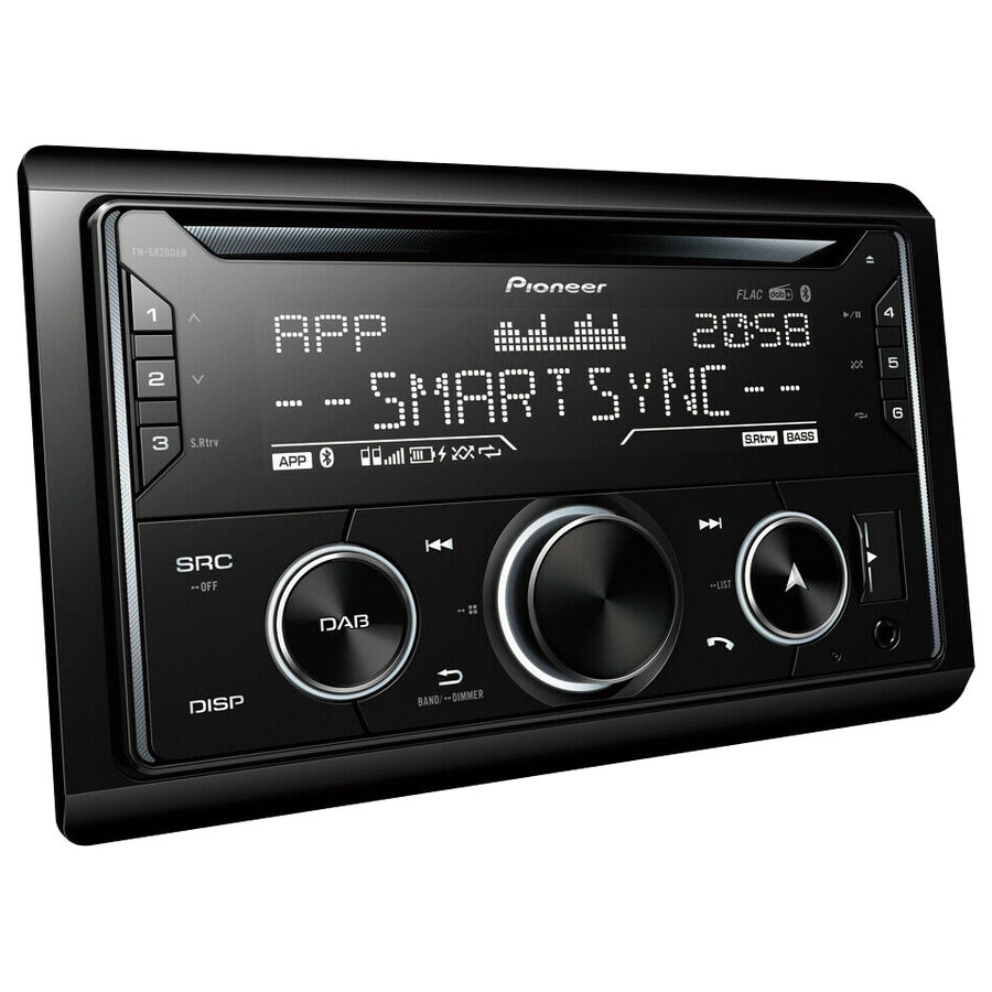 Pioneer FH-S820DAB Autoradio 2 DIN DAB+ Bluetooth USB 4x50W Spotify Android iOS 1 0 182