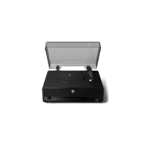 Philips TAV3000B/10 Giradischi Bluetooth a Cinghia 3 Velocità Altoparlanti Integrati 12W Nero Automatico