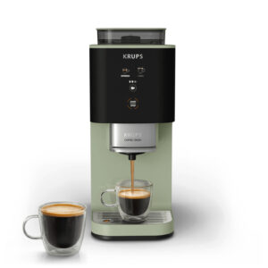 Krups SA401L Macchina da Caffè Automatica Espresso 15 bar Macinatore Integrato 1,8 L Verde Lichen