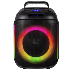 Trevi XF 215 KB Altoparlante Portatile Wireless 60W USB Micro SD TWS Karaoke DiscoLight