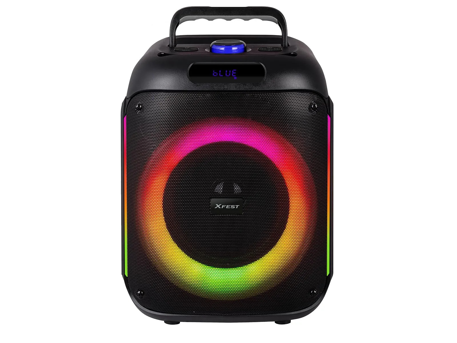 Trevi XF 215 KB Altoparlante Portatile Wireless 60W USB Micro SD TWS Karaoke DiscoLight 1 0 259
