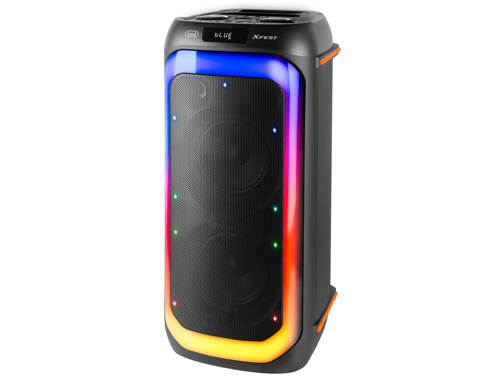 Trevi XF 780 KB Altoparlante da Festa 110W Wireless Bluetooth USB Micro SD TWS Karaoke con Batteria Nero 1 0 267