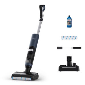 Rowenta X-Clean 5 Pro GZ5436E0 Scopa Elettrica 2 in 1 Aspirapolvere Lavapavimenti Senza Filo 200W Secco e Bagnato