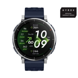 Amazfit Active 3 Premium W2558GL2N Smartwatch GPS 1.32" AMOLED Vetro Zaffiro 12gg NFC 5 ATM Blu