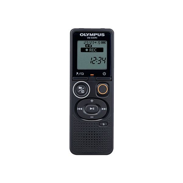 Olympus Registratore Vocale Digitale VN-541PC 4GB One-Touch WMA Nero 1 0 292