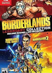 2k Borderlands Legendary Collection Raccolta 3 Giochi Nintendo Switch