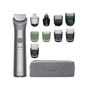Philips MG5941/15 Rifinitore All-in-One 11-in-1 Serie 5000 Barba Corpo 13 Lunghezze 120 min Grigio