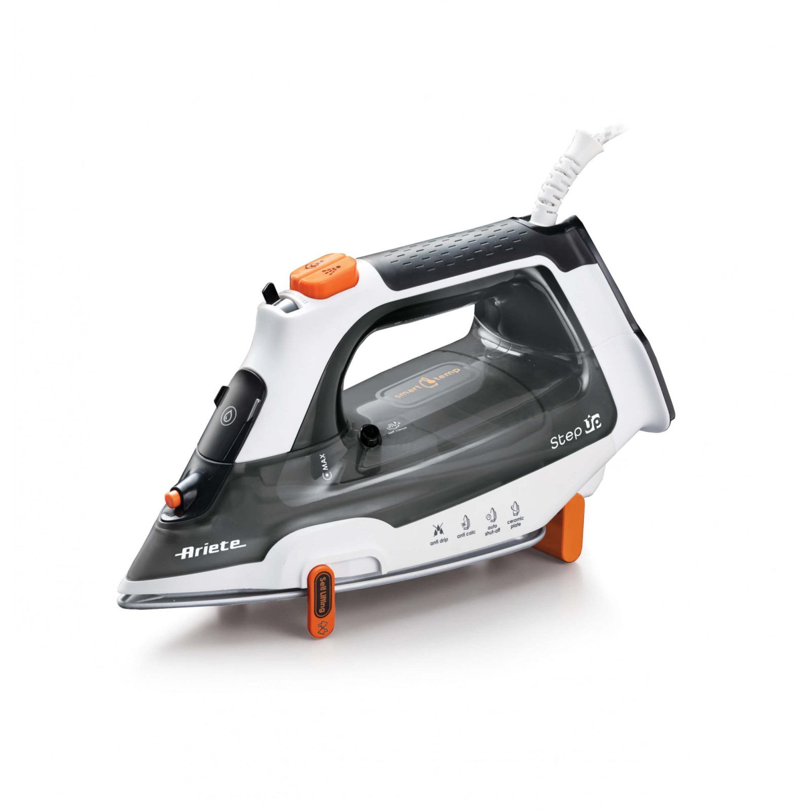 Ariete 6190 Step UP Ferro da Stiro a Vapore Piastra Ceramica 57 Fori 2400W 320ml 30g/min 1 0 43