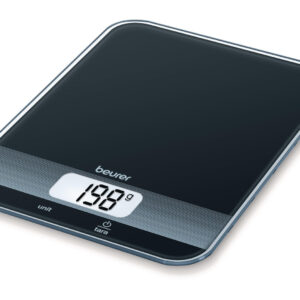 Beurer KS 19 Bilancia da Cucina Digitale in Vetro 5 kg 1 g Display LCD Nero
