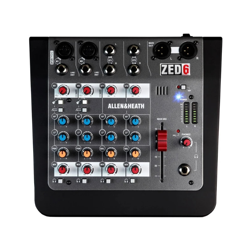 Allen & heath ZED-6 Mixer Analogico 6 Canali 1 0 61