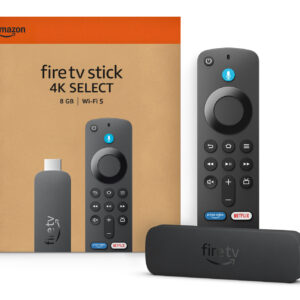 Amazon Fire TV Stick 4K Select Dongle Smart TV 4K Ultra HD HDR10+ Dolby Vision Wi-Fi 5 Alexa Nero