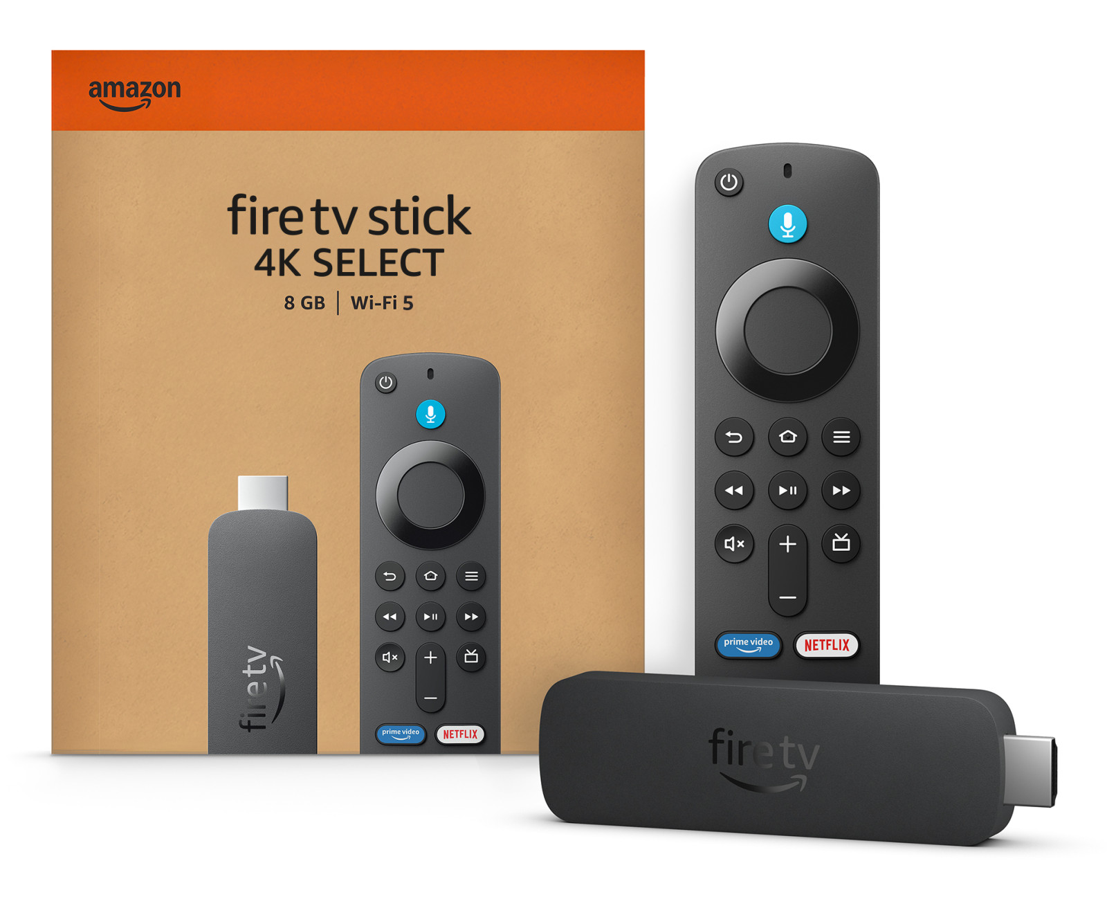 Amazon Fire TV Stick 4K Select Dongle Smart TV 4K Ultra HD HDR10+ Dolby Vision Wi-Fi 5 Alexa Nero 1 0 63