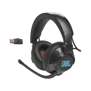 Jbl Quantum 610 Cuffie Gaming Over-Ear Wireless 2,4 GHz Jack 3,5 mm Microfono Rimovibile 40h Autonomia Nero