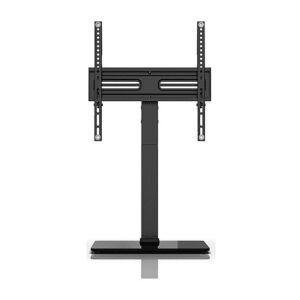 Meliconi Table 400 Supporto TV da Tavolo 32"-60" VESA 200-400 30kg Vetro Temperato Nero