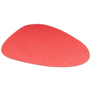 SOTTOBICCHIERE STONE PVC 44X37CM ROSSO