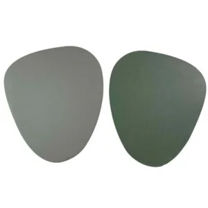 TOVAGLIETTA STONE DOUBLE PVC 44X37CM GRIGIO/VERDE