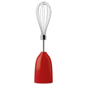 Smeg HBF02RDEU Frullatore a Immersione 700W 4 Velocità Turbo Flowblend Rosso 50's Style con Accessori 3 1 157