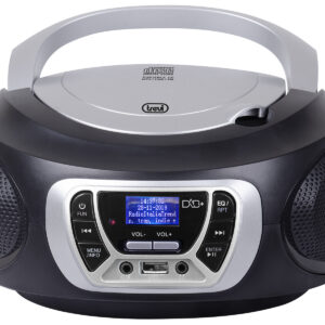 Trevi CMP 510 DAB Stereo Portatile Radio Digitale DAB/DAB+ FM RDS Lettore CD USB AUX-IN 3W Nero 3 1 159