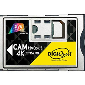 Strong Modulo CAM 4K con Tessera tivùsat SD HD 4K Ultra HD Slot CI+ ECP