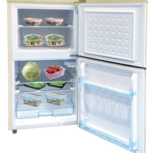 Dcg MF110CCDP Frigorifero Combinato 110L Libera Installazione Design Retrò Crema Classe E 3 1 204