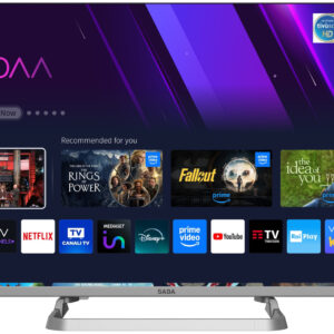Saba SA32SM10VDA Smart TV 32" HD Ready LED VIDAA Triplo Tuner DVB-T2/C/S2 HEVC TivuSAT Dolby Audio Wi-Fi 3 1 51