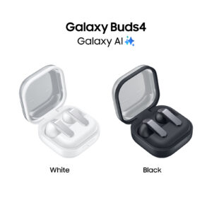 Samsung Galaxy Buds4 Auricolari Bluetooth TWS In-Ear ANC Audio 360° Galaxy AI Bianchi IP54 3 1 55